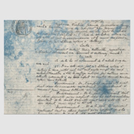 Ephemera Blue Paper Series Design 9 Seidenpapier