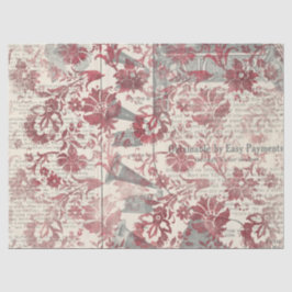 Ephemera Burgundy Paper Series Design 10 Seidenpapier