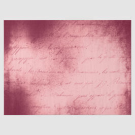 Ephemera Burgundy Paper Series Design 4 Seidenpapier