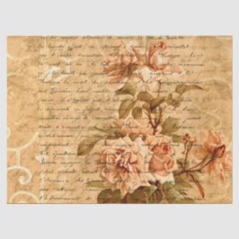 Ephemera Distressed Paper Series Design 16 Seidenpapier