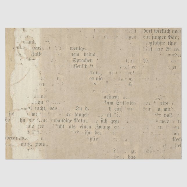 Ephemera Distressed Paper Series Design 5 Seidenpapier (Vorderseite)