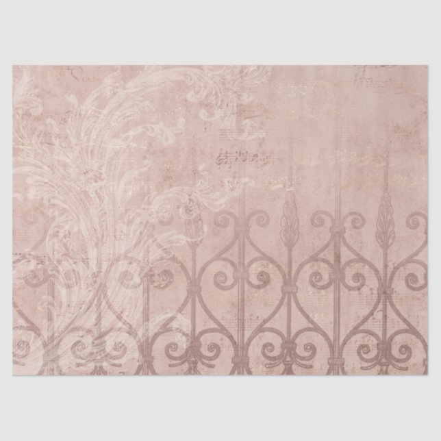 Ephemera French Paper Series Design 12 Seidenpapier (Vorderseite)