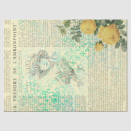 Ephemera French Paper Series Design 14 Seidenpapier