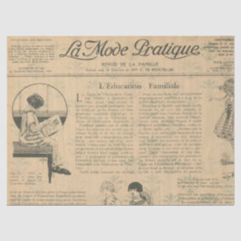 Ephemera French Paper Series Design 8 Seidenpapier