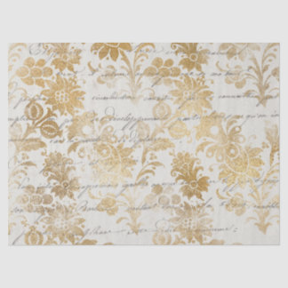 Ephemera Gold Paper Serie Design 8 Seidenpapier
