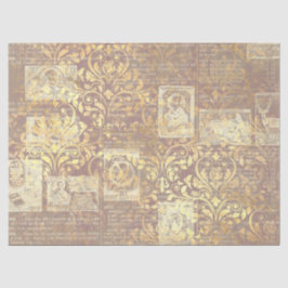 Ephemera Gold Paper Series Design 11 Seidenpapier