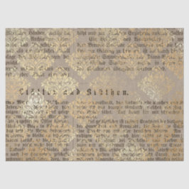 Ephemera Gold Paper Series Design 15 Seidenpapier