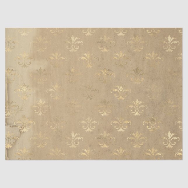 Ephemera Gold Paper Series Design 17 Seidenpapier (Vorderseite)