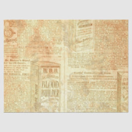 Ephemera Gold Paper Series Design 18 Seidenpapier