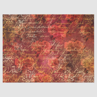 Ephemera Herbst-Papier-Serie Design 20 Seidenpapier