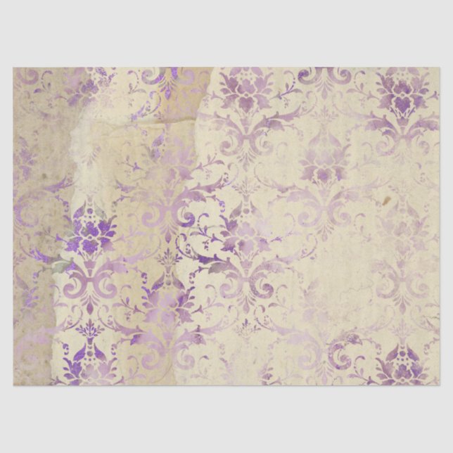 Ephemera Lavendel Papier Serie Design 6 (Vorderseite)