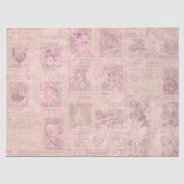 Ephemera Pink Paper Series Design 11 Seidenpapier