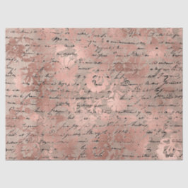 Ephemera Rose Gold Paper Series Design 11 Seidenpapier