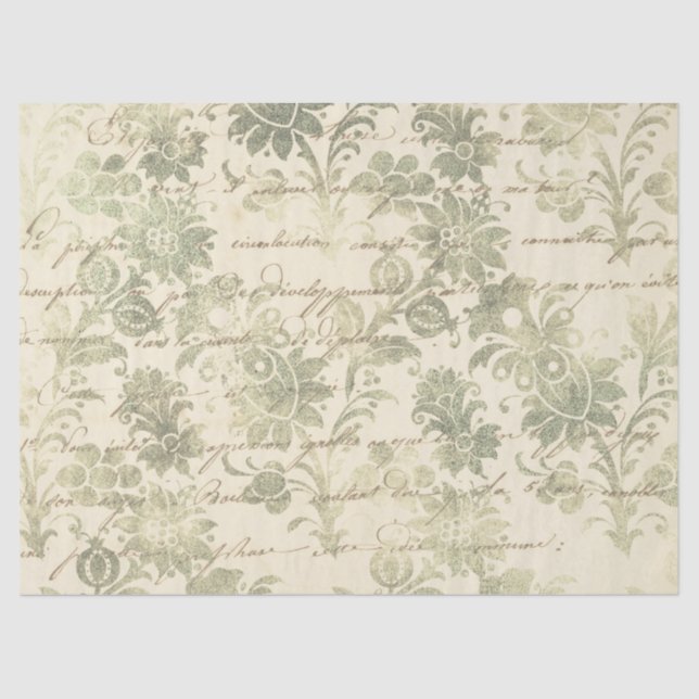 Ephemera Sepia Paper Series Design 20 Seidenpapier (Vorderseite)