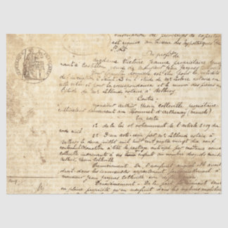 Ephemera Sepia Paper Series Design 9 Seidenpapier