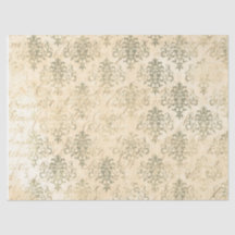 Ephemera Sepia-Papier-Serie Design 1