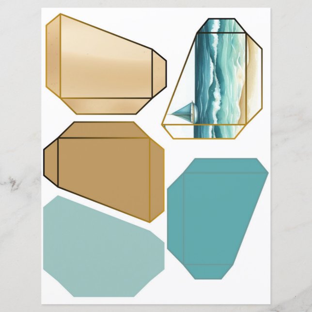 Ephemera Taschen Scrapbooking Decoupage (Vorderseite)