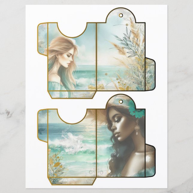 Ephemera Taschen Scrapbooking Decoupage (Vorderseite)