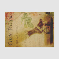 Ephemera Woman Leg mit Roller Blade Decoupage