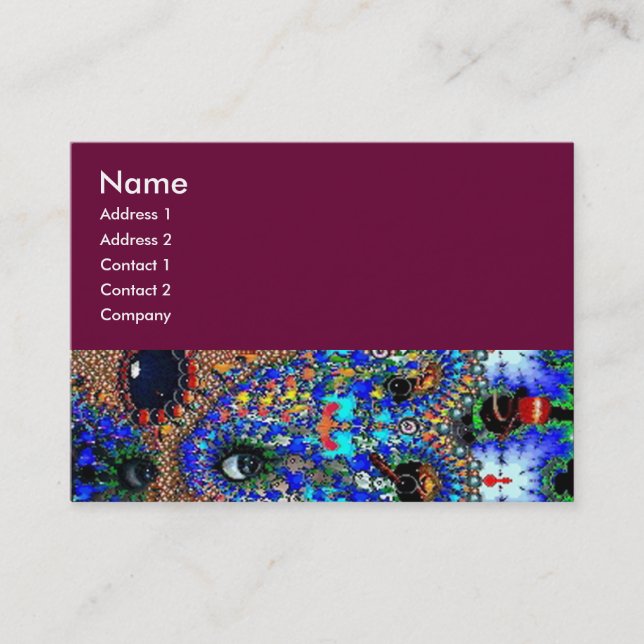 EPHEMERAL Beauty, Mode, Kosmetik, Makeup Artist Visitenkarte (Vorderseite)