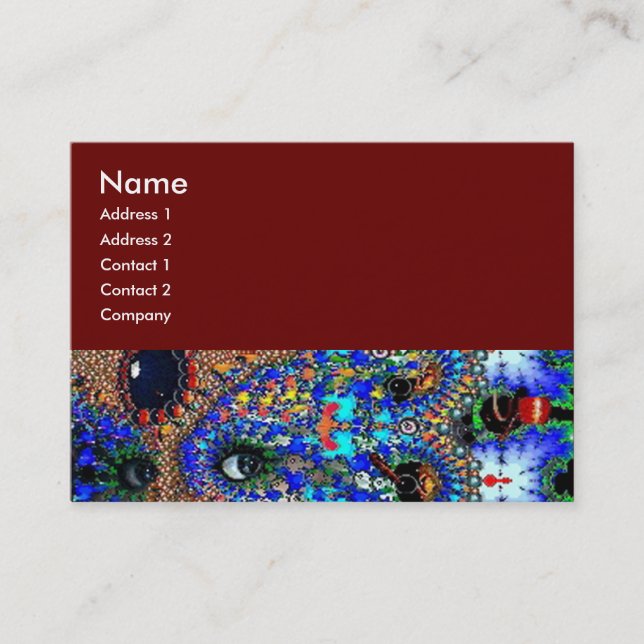 EPHEMERAL Beauty, Mode, Kosmetik, Makeup Artist Visitenkarte (Vorderseite)