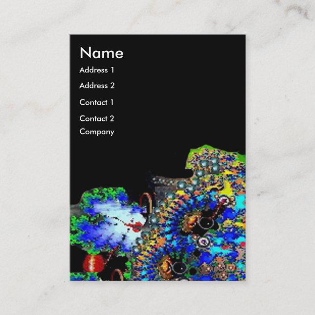 EPHEMERAL Beauty, Mode, Kosmetik, Makeup Artist Visitenkarte (Vorderseite)