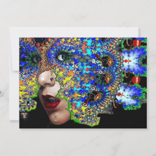 EPHEMERAL Mardi Gras Masquerade Ball, Blaumaske Ankündigung