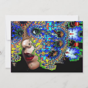 EPHEMERAL Mardi Gras Masquerade Ball, Blaumaske Ankündigung