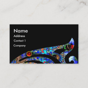 EPHEMERAL MONOGRAM Schönheit, Salon, Wellness-Cent Visitenkarte