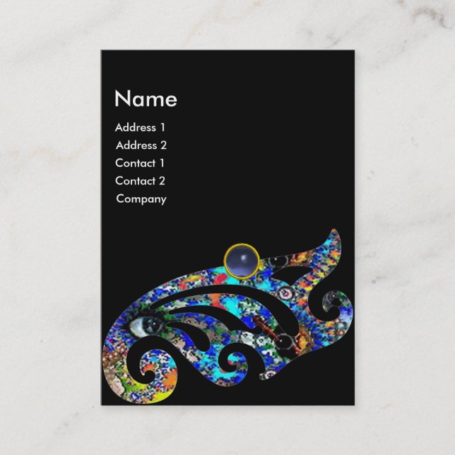 EPHEMERAL TOPAZ Schönheit, Salon, Wellness-Center, Visitenkarte (Vorderseite)