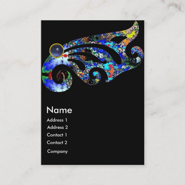 EPHEMERAL TOPAZ Schönheit, Salon, Wellness-Center, Visitenkarte (Vorderseite)