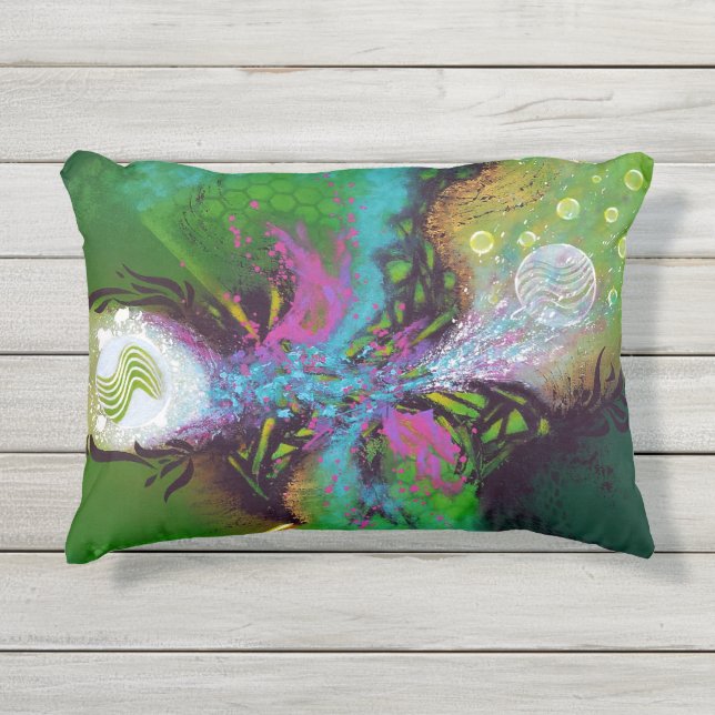 EPHEMERE AUSSENPOLSTER KISSEN FÜR DRAUßEN (Vorderseite)