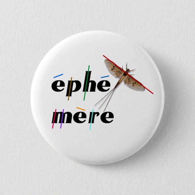éphémère instantané button (Vorderseite)