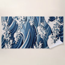 Ephemische Wappen: Hokusai Waves remaged