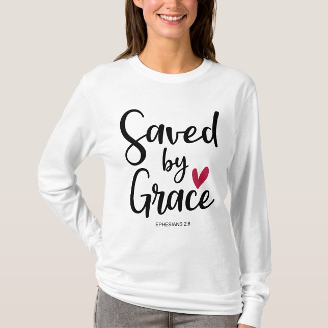 Epheser 2:8 T-Shirt (Vorderseite)