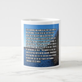 Epheser 5:28-33 WEBU Mug Jumbo-Tasse