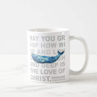 Ephesian 3:18 Scripturewatercolor-Wal-Tasse Kaffeetasse