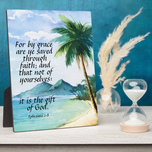 Ephesianer 2:8 fotoplatte (Seite)