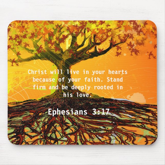 Ephesianer 3:17 mousepad (Vorne)
