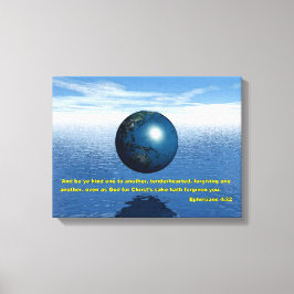 Ephesianer 4:32 leinwanddruck