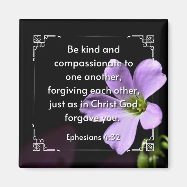 Ephesianer 4:32 Magnet (Vorne)