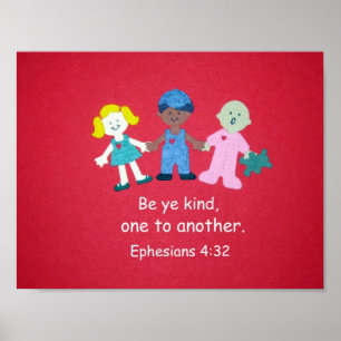 Ephesianer 4:32 poster