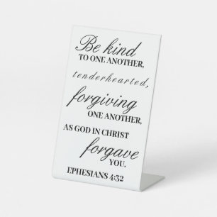 Ephesianer 4:32 sockelschild
