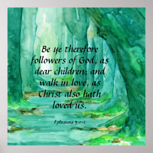 Ephesianer 5:1-2 poster
