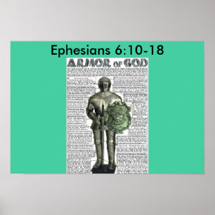 Ephesianer 6:10-18 poster