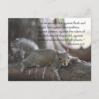 Ephesianer 6:12 Postkarte