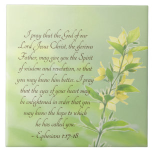 Ephesians 1:17 - Geist 18 von Klugheit und von Fliese