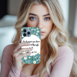 Ephesians 2:8 Christian iPhone 15 Pro Case Hülle