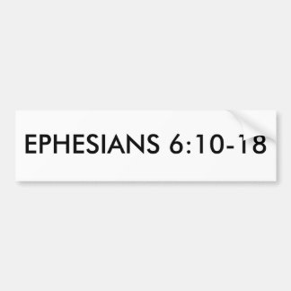 EPHESIANS 6:10 - 18 AUTOAUFKLEBER