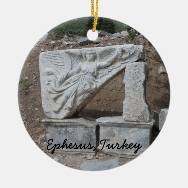 Ephesus, die Türkei Keramik Ornament (Vorne)